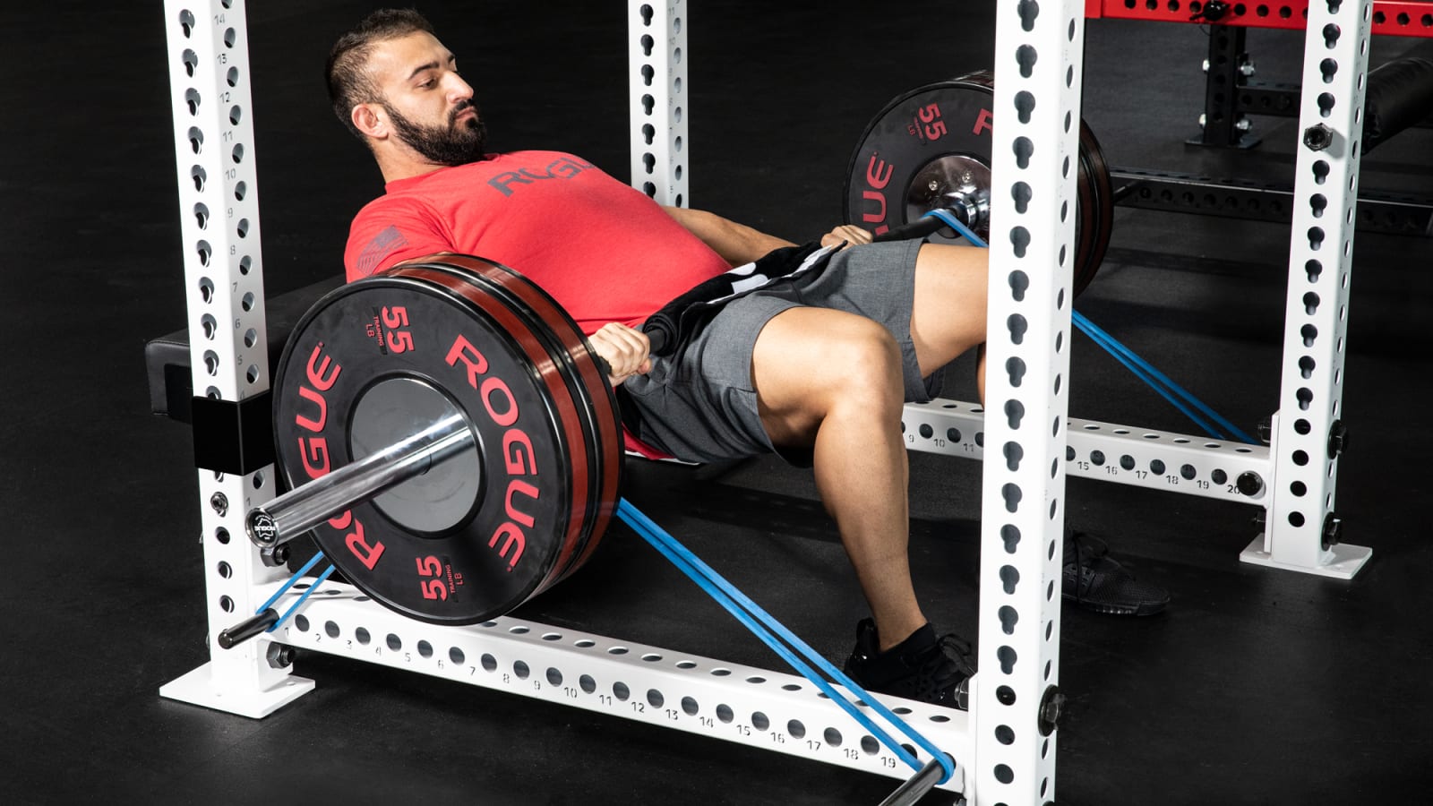 Hip thrust sales rack attachment
